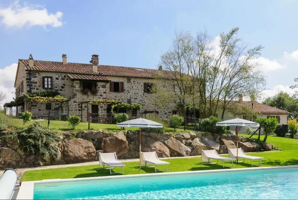 Appartamento Melograno in casale con piscina - Val d'Orcia Radicofani