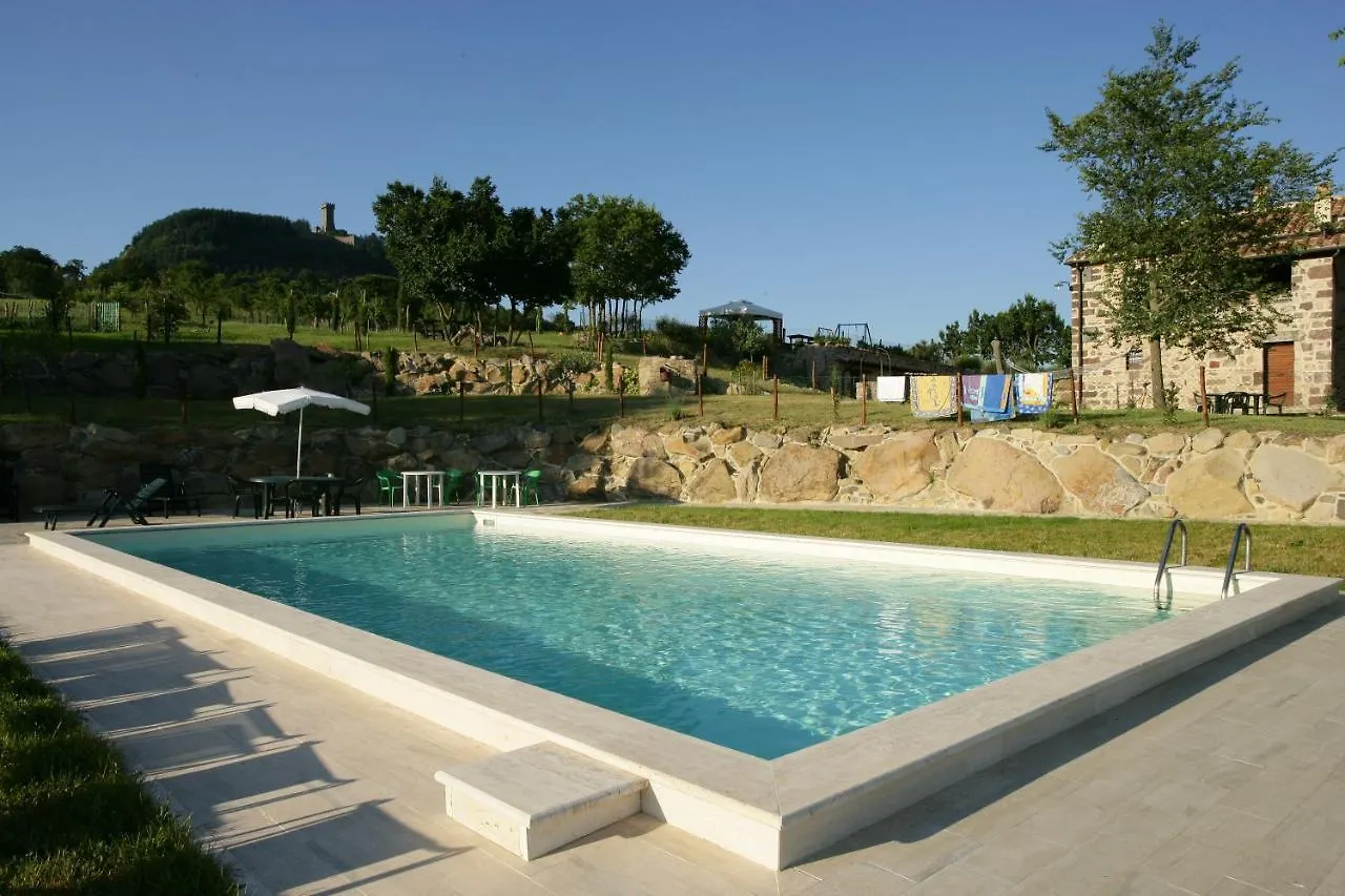 Appartamento Melograno in casale con piscina - Val d'Orcia Radicofani