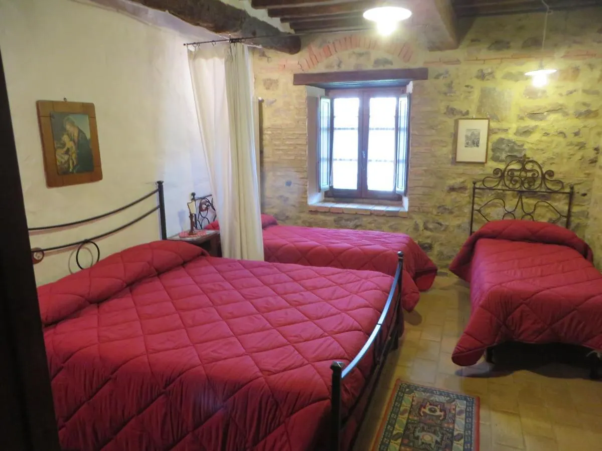 Appartamento Melograno in casale con piscina - Val d'Orcia Radicofani
